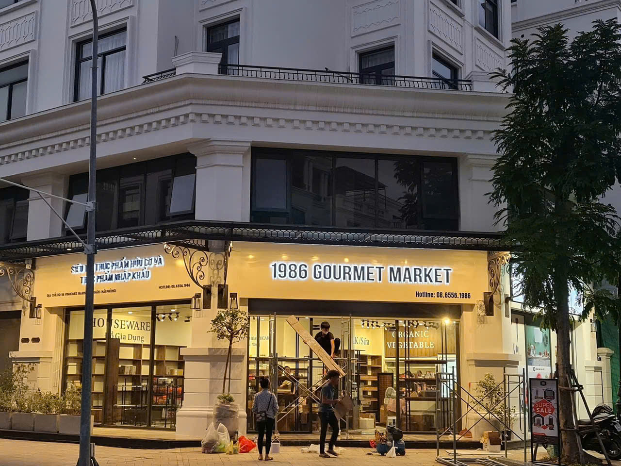 Thi công siêu thị 1986 – Vinhomes Hải Phòng Thi công siêu thị 1986 – Vinhomes Hải Phòng